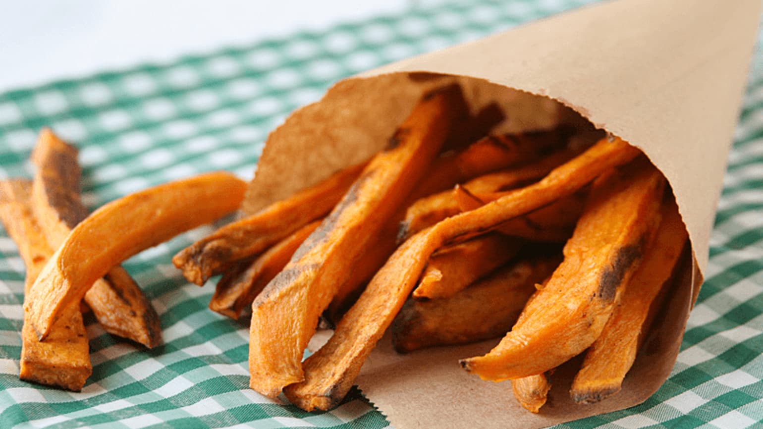 Spiced Vegan Sweet Potato Fries